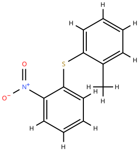 1-methyl-2-[(2-nitrophenyl)sulfanyl]benzene