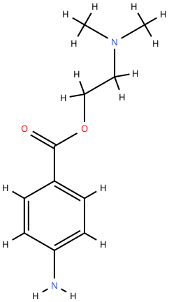 2-(dimethylamino)ethyl 4-aminobenzoate