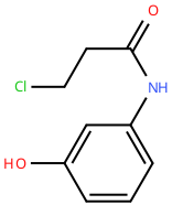 3-chloro-N-(3-hydroxyphenyl)propanamide / Propanamide