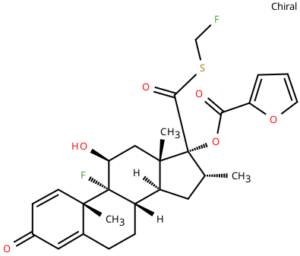 6-Desfluoro Fluticasone Fuorate
