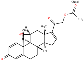 Budesonide 1,4,16-Triene Impurity