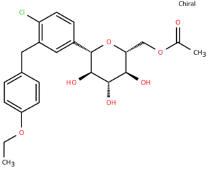 Dapagliflozin Mono Acetyl Impurity