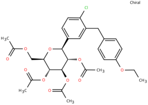 Dapagliflozin Tetra Acetyl Impurity