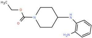 Ethyl 4-(2-aminoanilino)piperidine-1-carboxylate