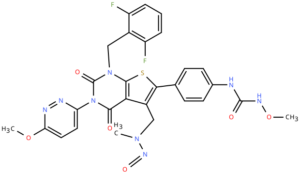 N-Desmethyl N-Nitroso Relugolix Impurity 