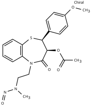 N-Nitroso Desmethyl Diltizem