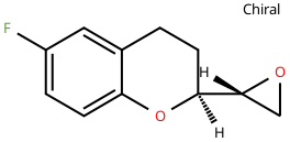 (2S, 2’R)-6-Fluoro-2-(2’-oxiranyl)chromane