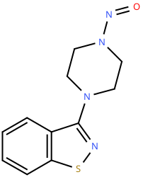 3-(4-Nitrosopiperazin-1-yl)benzo[d]isothiazole